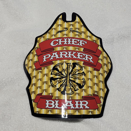 Chief Parkers new helmet shield