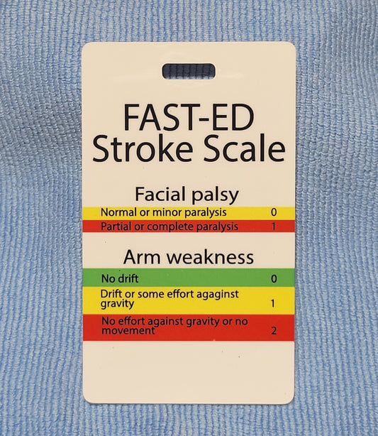 FAST-ED stroke reference tags.