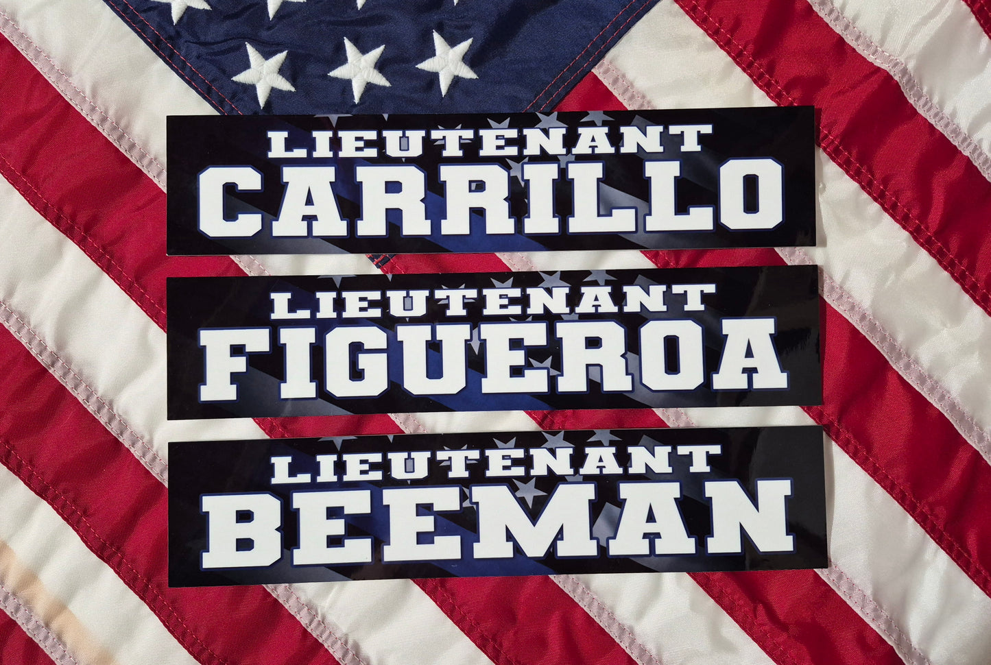 Police Thin Blue Line Flag