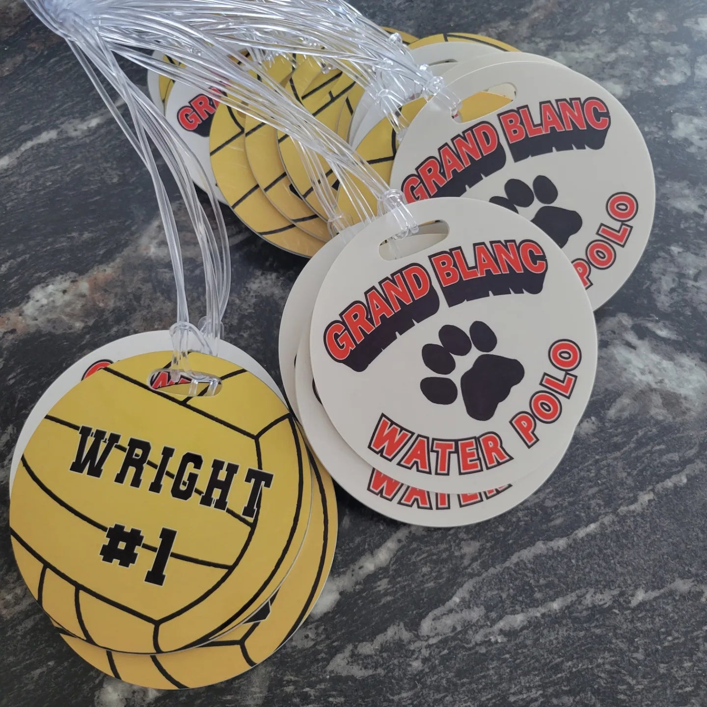 Standard Sport Bag Tag, Luggage tag, gear tag, swag tag