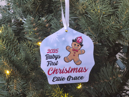 Baby's fire Christmas mini helmet shield