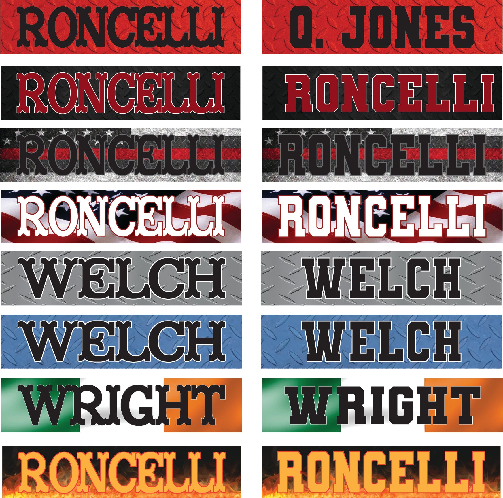 Turnout gear name plate, custom made locker plate, gear rack, firefigh ...