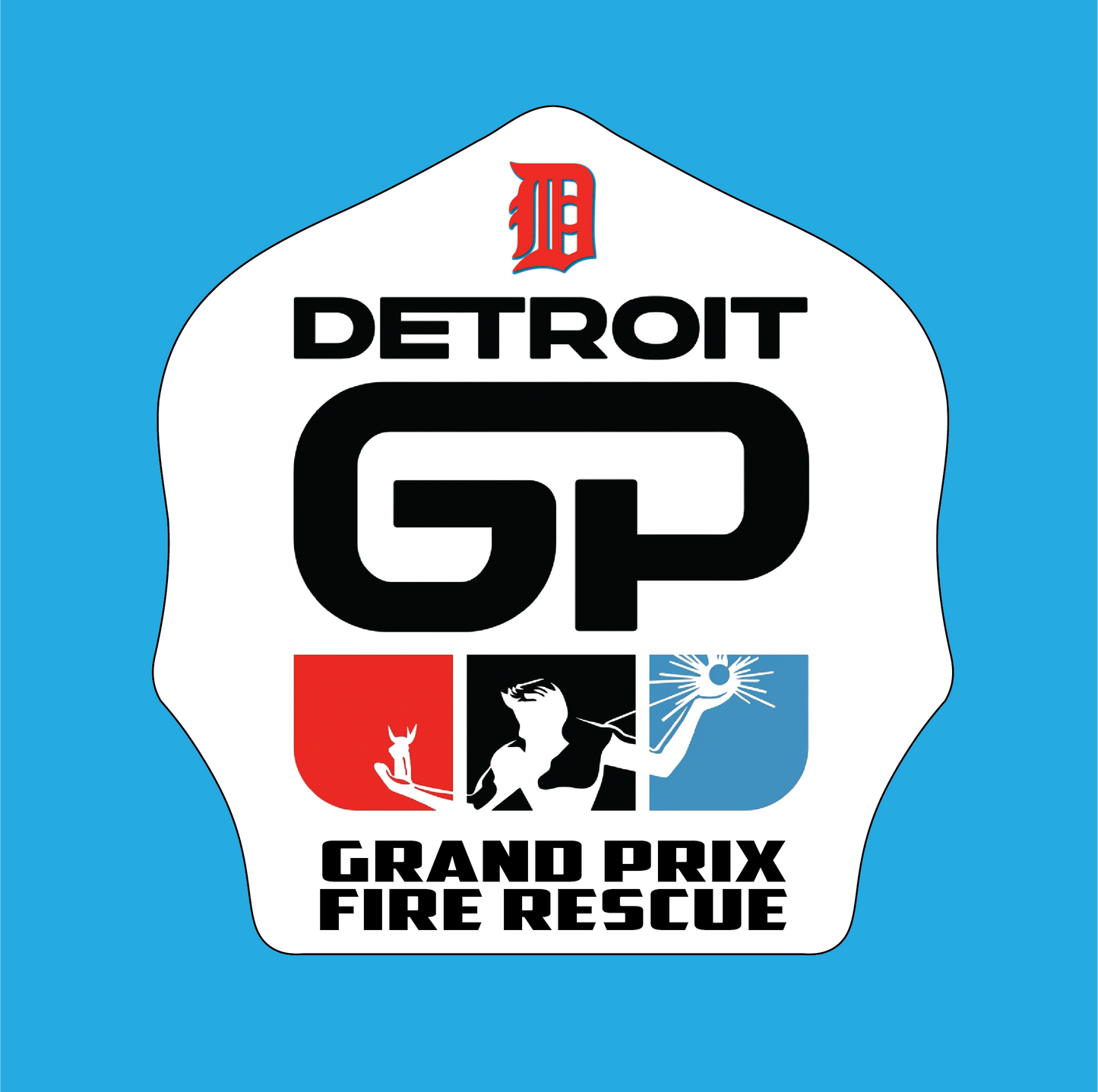 Detroit GP helmet shield