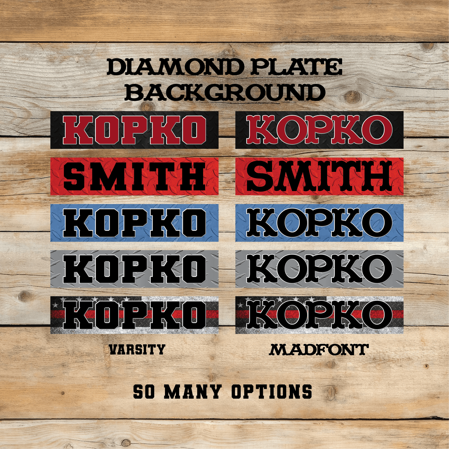 Diamond Plate Series
