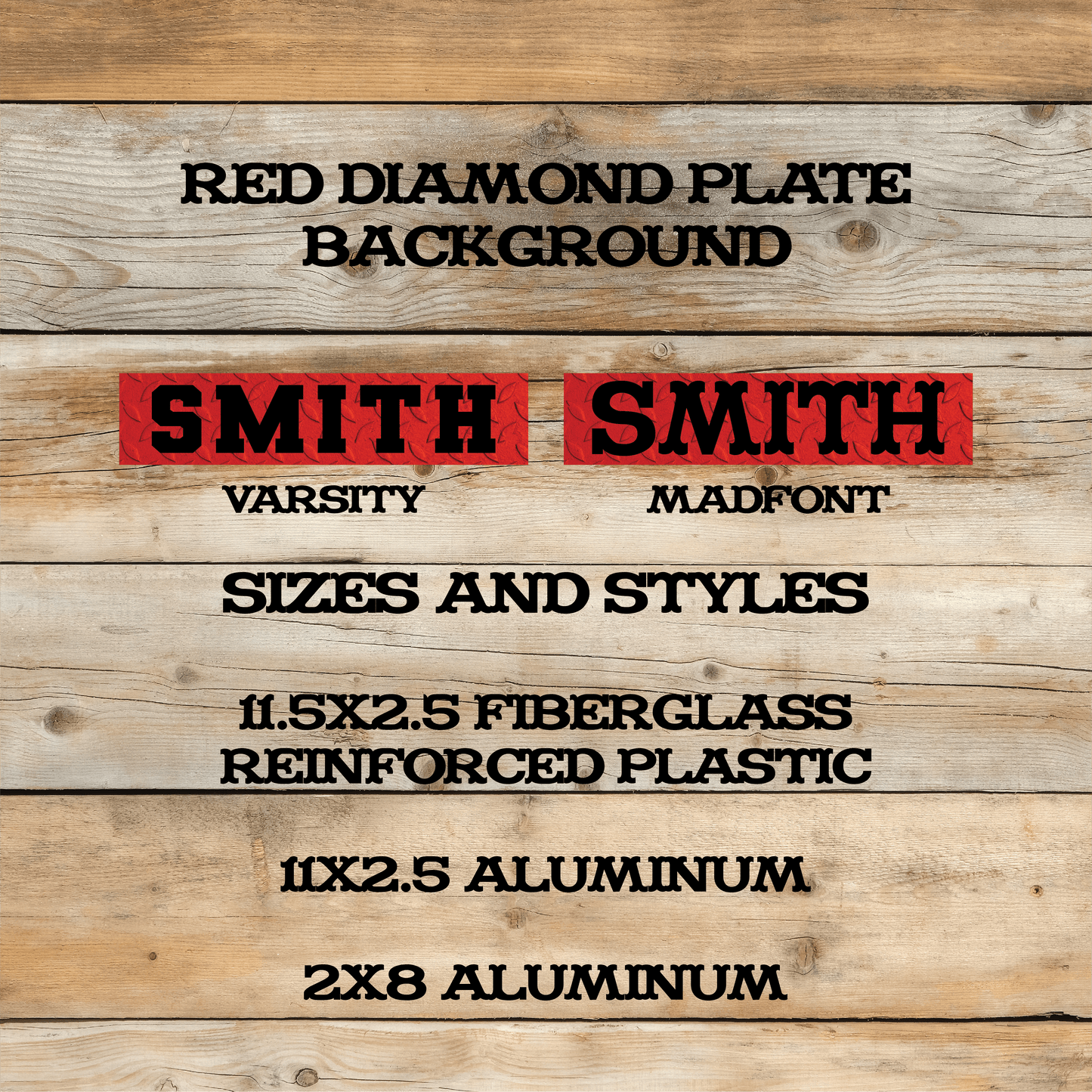 Diamond Plate Series