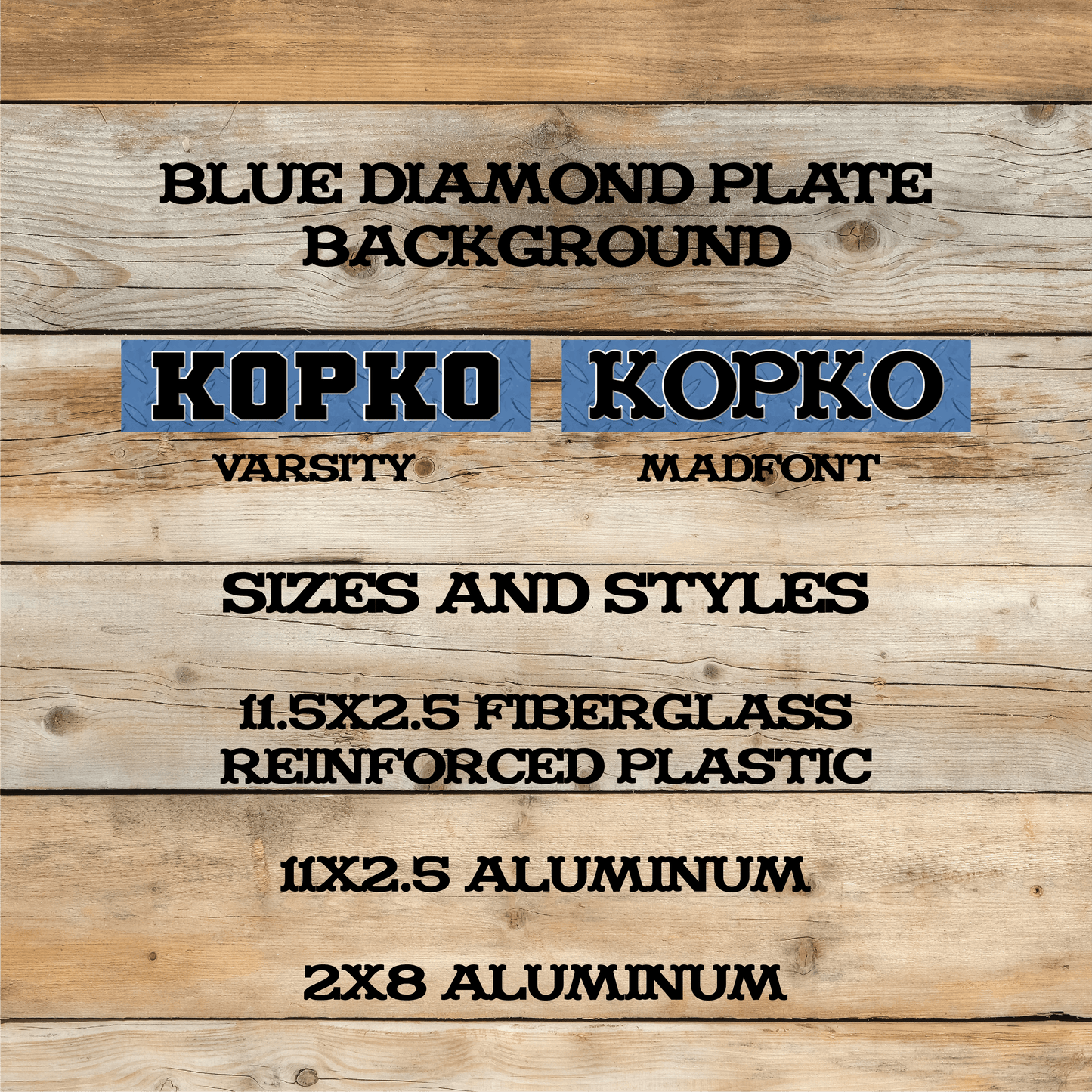 Diamond Plate Series