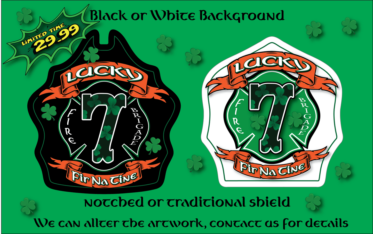 St Patty's day Shield 2026